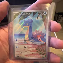 Misty's Lapras 194/182 Illustration Rare SV10: Destined Rivals Pokemon TCG NM - Image 1