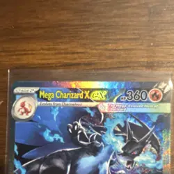 Mega Charizard EX 125/094 Evolutions Secret Rare Full Art Holo English - Image 4
