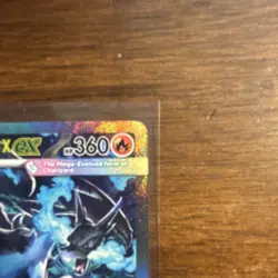 Mega Charizard EX 125/094 Evolutions Secret Rare Full Art Holo English - Image 5