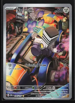 Pokemon Varoom 206/197 Obsidian Flames Illustration Rare Holo NM - Image 1