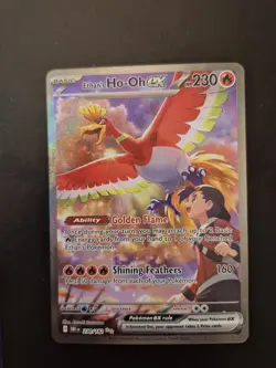 Pokemon TCG Ethan's Ho-Oh EX Sir 230/182 Destined Rivals Mint/Nm Condition - Image 1