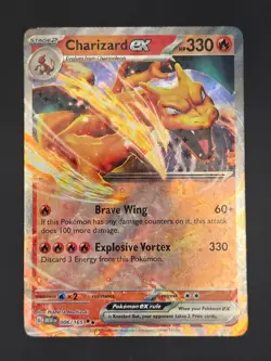 Charizard ex 006/165 Double Rare 151 Pokemon Holo Near Mint - Image 1