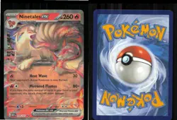 Ninetales ex 038/165 Double Rare 151 Pokemon Near Mint - Image 3