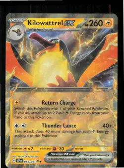 Kilowattrel ex 068/191 Double Rare Surging Sparks Pokemon Near Mint - Image 1