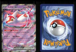 Latias ex 076/191 Double Rare Surging Sparks Pokemon Near Mint - Image 3