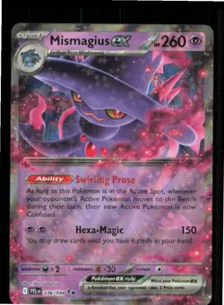 Mismagius ex 036/094 Double Rare Phantasmal Flames Pokemon Near Mint - Image 1