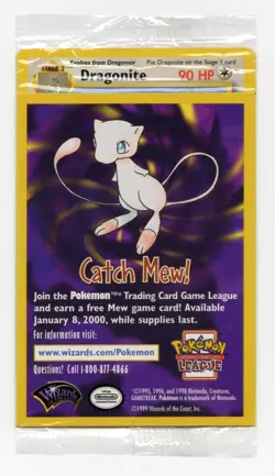 Pokemon Dragonite Sealed Movie Promo 05/53 NM WOTC Vintage - Image 1