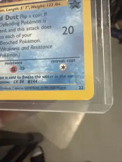 Articuno Black Star Promo 22 NM-LP Condition Pokemon TCG - Image 3
