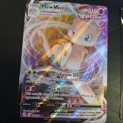 2021 Pokemon SWSH Fusion Strike Mew VMAX #114/264 - Image 2