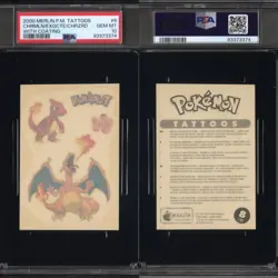 🔥 PSA 10 CHARIZARD / CHARMELEON / EXEGGCUTE | MERLIN POKEMON TATTOO 8/20 🔥 - Image 1