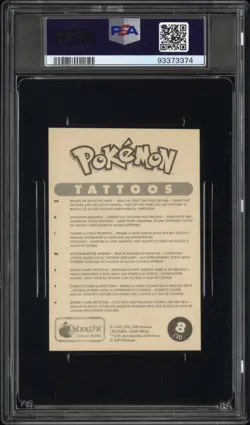 🔥 PSA 10 CHARIZARD / CHARMELEON / EXEGGCUTE | MERLIN POKEMON TATTOO 8/20 🔥 - Image 3