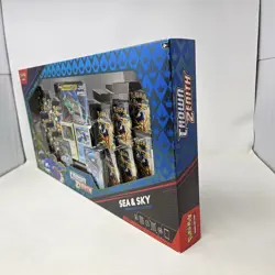 Pokemon Sea and Sky Collection Box - Sealed - 14 Crown Zenith Booster Packs - Image 2