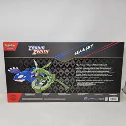 Pokemon Sea and Sky Collection Box - Sealed - 14 Crown Zenith Booster Packs - Image 4