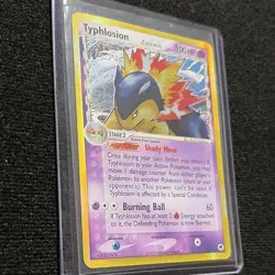 Pokemon TCG Dragon Frontiers Typhlosion Delta Species Holo Rare 12/101 2006 - Image 4