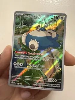 Pokemon TCG Snorlax 051 SV Promo Scarlet & Violet Holo 150 HP Voraciousness EN - Image 2