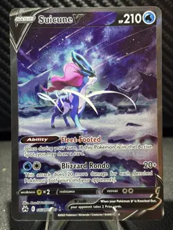 The Pokemon Company Suicune V GG38/GG70 Crown Zenith Full Art Holo - Image 1