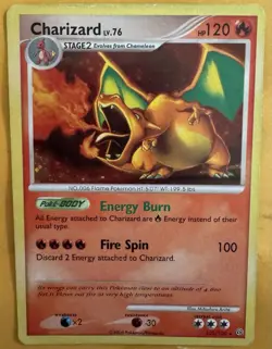Pokemon TCG Charizard 103/100 Stormfront Holo Secret Rare HP - Image 1
