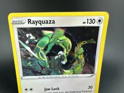 Rayquaza SWSH029 Holo Promo Sword & Shield Promo Pokemon Holo Near Mint - Image 2