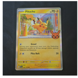 Pokemon Pikachu 062/193 Trick or Trade Stamped Holo Common Basic 70 HP - Image 1
