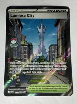 Lumiose City 111/088 Me03: Perfect Order Holo Pokemon TCG - Image 1