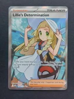 Pokemon - Lillie's Determination 169/132 - Mega Evolution - Illustration Rare - Image 1