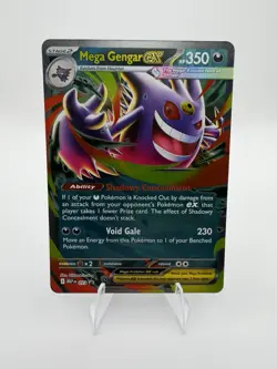 Pokemon TCG Mega Evolutions: Mega Gengar EX 073 Promo NM - Image 1