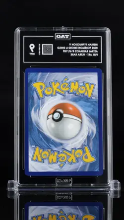 Hisuian Typhlosion V 169/189 Full Art - Ultra Rare Pokemon Tag 9 Mint - Image 2
