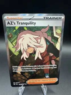 Pokemon TCG CRI Chaos Rising AZ's Tranquility 106/086 Full Art Trainer Holo - NM - Image 1