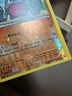 HP Pokemon - Geodude - 45/106 - Flashfire - Reverse Holo - Image 5