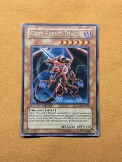 White-Horned Dragon GXNG-EN001 GX Next Generation Blister Pack Promo Limited... - Image 1