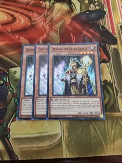 3X Qardan the Clear-Sighted (PHHY-EN095) - Super Rare 1st Edition NM Yugioh - Image 1