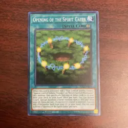 OPENING OF THE SPIRIT GATES SDSA-EN020 1ST EDITION COMMON YUGIOH NM UNPLAYED - Image 1