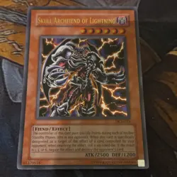 Konami Yu-Gi-Oh! Skull Archfiend of Lightning Ultra Rare Dark Crisis DCR-EN073 - Image 1