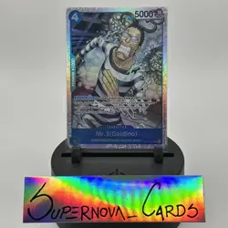 Mr.3(Galdino) (OP16-056) SR | One Piece: The Time of Battle | NM Foil - Image 1