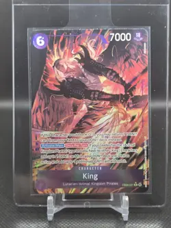 One Piece The Azure Sea’s Seven OP14 King EB04-031 R Alt Art English - Image 1