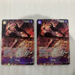 1x King (Alternate Art) EB04-031 The Azure Sea's Seven Foil - Image 1