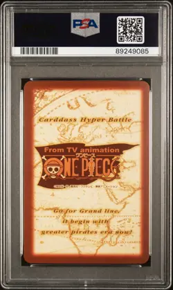 2001 Japanese One Piece CHB Sanji & Nami C517 PSA 10 GEM MINT Grand Line Comp. 3 - Image 4
