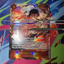 Portgas.D.Ace OP16-118 SEC ALTERNATE ART OP16 The Time of Battle - Image 1