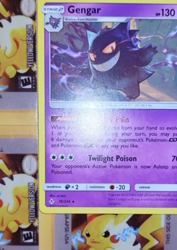 Pokemon Gengar Sun & Moon Unbroken Bonds 70/214 Non-Holo Rare NM - Image 2