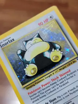 Pokemon Snorlax 11/64 Holo Rare Jungle Set 1999 WOTC LP! - Image 2