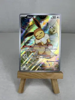 Pokemon Eevee 173 Promo Prismatic Evolutions Pokemon Center Exclusive Near Mint - Image 1