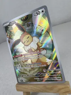 Pokemon Eevee 173 Promo Prismatic Evolutions Pokemon Center Exclusive Near Mint - Image 3