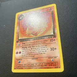 Pokemon TCG 1st Edition Dark Flareon 35/82 Team Rocket 2000 WOTC - Image 3