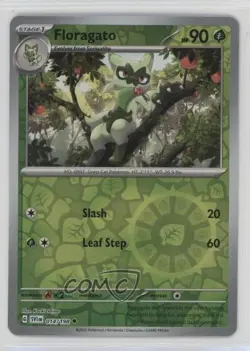 Floragato Reverse Foil Pokemon SV01: Scarlet & Violet #014 - Image 1