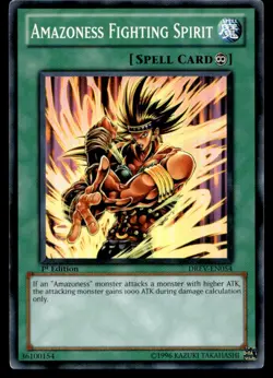 Amazoness Fighting Spirit Duelist Revolution DREV-EN054 MP YuGiOh TCG | Buy 10 G - Image 1