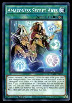 Amazoness Secret Arts Darkwing Blast DABL-EN099 MP YuGiOh TCG | Buy 10 Get 10 Fr - Image 1