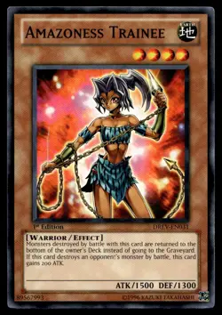 Amazoness Trainee Duelist Revolution DREV-EN031 MP YuGiOh TCG | Buy 10 Get 10 Fr - Image 1