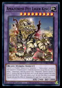 Amazoness Pet Liger King Darkwing Blast DABL-EN098 MP YuGiOh TCG | Buy 10 Get 10 - Image 1