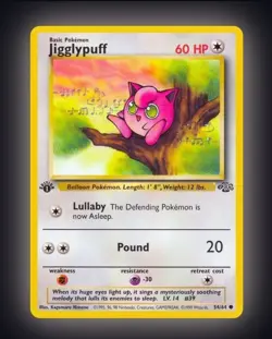 Jigglypuff - 1st Edition - Jungle 54/64 - Pokemon TCG - Image 1