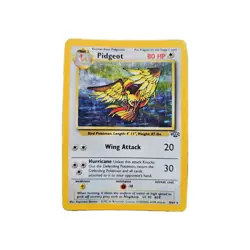 Pokemon TCG Pidgeot Jungle 8/64 Holo Unlimited Holo Rare - Image 1